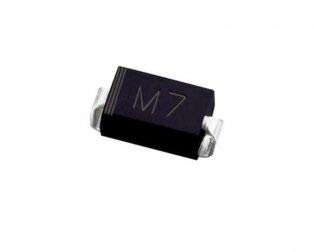 Diode, SMD Diode M7 1N4007, DO-214AC, 20 pcs. (B07GBBKMNN) Amazon Price History, Amazon Price Tracker