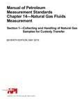 Amazon.com: API MPMS Chapter 14.1 Manual of Petroleum Measurement ...