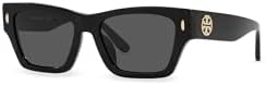 Tory Burch Women's Ty7169u Universal Fit Rectangular Sunglasses
