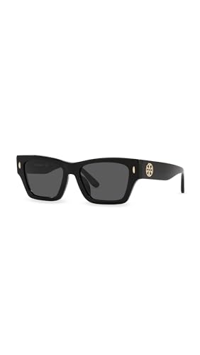 Tory Burch Women's TY7169U Sunglasses, Black, 52mm