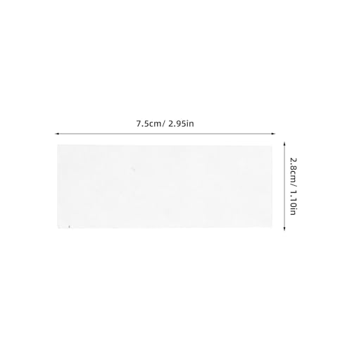 Papier Chromatographique 200 Pièces en Coton Neutre, Blanc – vue 6