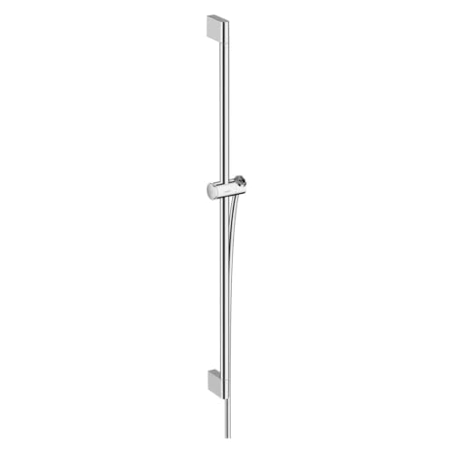 hansgrohe Brausestange Pulsify S 90 cm mit Push Handbrausehalter und Isiflex Brauseschlauch 160 cm, Chrom