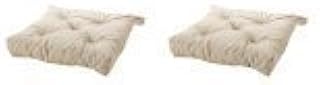 IKEA Malinda Soft Chair Cushion/pad, Light Beige (2)