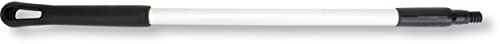 Image of SPARTA 40246EC03 Aluminum Broom Handle, Mop Handle, Replacement Handle with Acme Threaded Tip for Commercial Cleaning, 30 Inches, Black, (Pack of 12)
