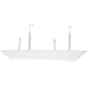 Toyvian Déflecteur de Ventilation de Climatiseur pour Grilles de Plafond, Léger et Pratique, Guide le Vent D'air pour Fête Bureau ou Climatisation Centrale