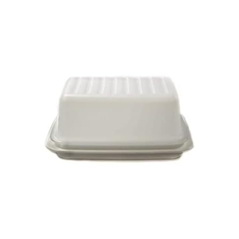Tupperware Butterdose Butterschatz weiß C21 Butterschatz Kühlschrank Cover
