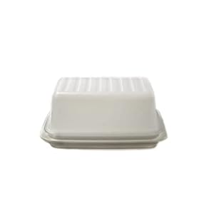 Tupperware Butterdose Butterschatz weiß C21 Butterschatz Kühlschrank