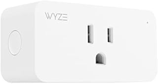 Wyze Plug, 2.4GHz WiFi Smart Plug, Works with Alexa, Google Assistant, IFTTT, No Hub Required, One-Pack, White – A Certified for Humans Device