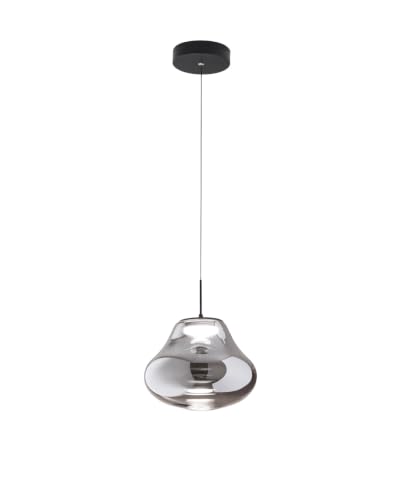 Suspension Deva évite l'éblouissement grâce au verre fumé LED dimmable
