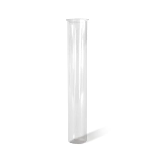 Packlahoma 500 Pcs 116mm Pop Top Tubes Clear | Squeeze Tubes Packaging for Airtight Storage (Clear) by Packlahoma - Used condition - Image 3