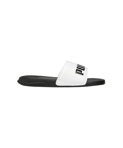 Puma Unisex-Erwachsene Popcat 20 Res Slide Sandal, Schwarz-Weiß, 9 UK – Ansicht 3