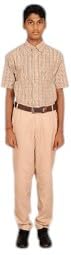 Image of AMBIKA STORES & READYMADES School Uniform - Pant for Boys, Cotton Shorts, Elastic Waist Half Pants, Regular Fit Sports Shorts