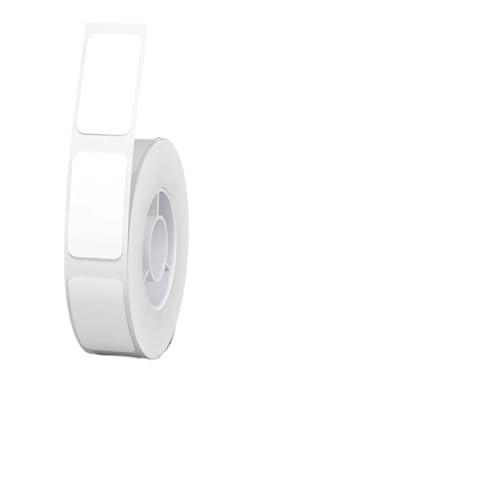 Impresión autoadhesiva del Nombre del Precio del código de Barras del Rollo de Papel de Etiqueta térmica Compatible con D11 D110(Transparent 14 30)