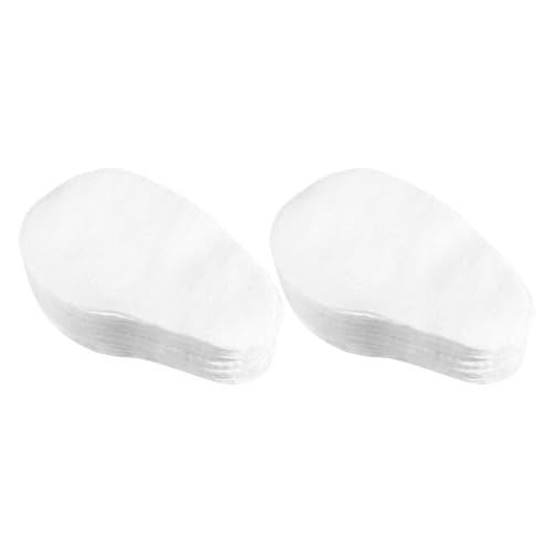 DRESSOOS Máscara de Ojos en Forma de Mango de Algodón 100% Natural, Cómoda y Fácil de Usar, 200 Almohadillas para Cuidado Ocular en Viajes y Uso Diario