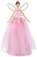 Gisela Graham Pink Fairy Christmas Tree Topper