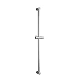 OFFO Duschstange Brausestange 90cm, wandmontierte Duschstange, Verstellbarer Abstand , Brausestange mit Duschkopfhalterung, Ersatz für Dusche, Chrom