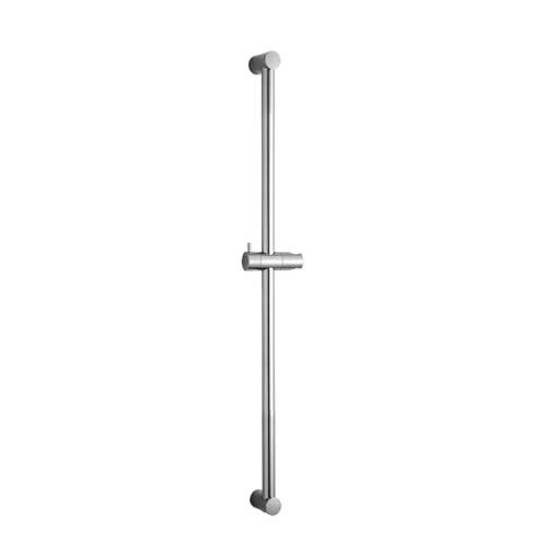 OFFO Duschstange Brausestange 90cm wandmontierte Duschstange Verstellbarer Abstand Brausestange mit Duschkopfhalterung Ersatz für Dusche Chrom