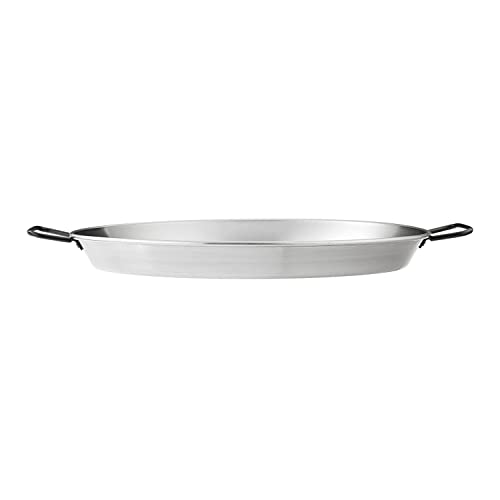 Garcima 18-Inch Pata Negra Restaurant Grade Paella Pan, 45cm