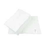 MuslinZ Lot de 6 couches de mousseline pré-pliées Taille1 Blanc (Blanc)…