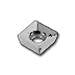 Iscar 0.240" SOMT-060204-HQ Style 0.100" Thick IC328 Grade Carbide Heliquad Milling Insert