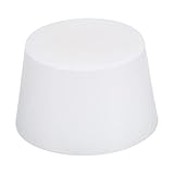sourcing map Gummistopfen konische Pfropf 51,5mm bis 62mm reinweiß Laboreinsatz