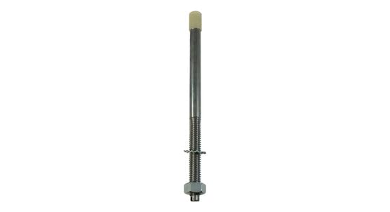 Barra de pivote inferior para puerta de clóset plegable WRS Bi-Fold, 5-3/8 pulgadas para reparación de puerta, construcción metálica duradera miniatura 1