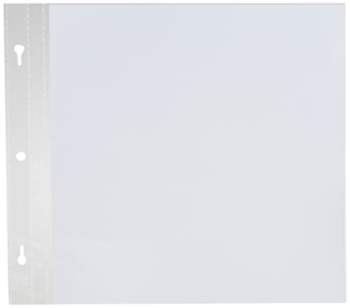 Pioneer Rmw-88 Scrapbook Refill Pages, 8"X8", White #TOP1