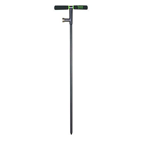 Yard Butler Aerator & Irrigator Bundle, IBDB-1 - Lawn Care Tool for Aerating - Long-Handled - Power-Coated Steel Construction - Comfortable Cushioned Handles Garden Tool - Easy to Use