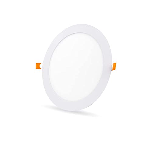 Image of D'Mak 22 Watt Round LED Conceal Panel Light for POP & False Ceiling - Cool White LED Ceiling Panel Light - Energy-Efficient and Stylish Design (Pack of 1)