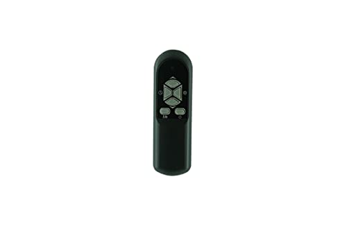 Remote Control for Lifesmart LS-4W1500-X LS-6DMIQH-X LS-8WIQH-LB-IN LS-LCHT1142US LS-ZCHT1056US LS-ZCHT1097US LS-IF1500-DOFP Room Portable Electric Infrared Quartz Space Heater