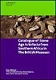 Catalogue of Stone Age Artefacts from Southern Africa in the British Museum (British Museum Research Publication) 0861591089 Book Cover