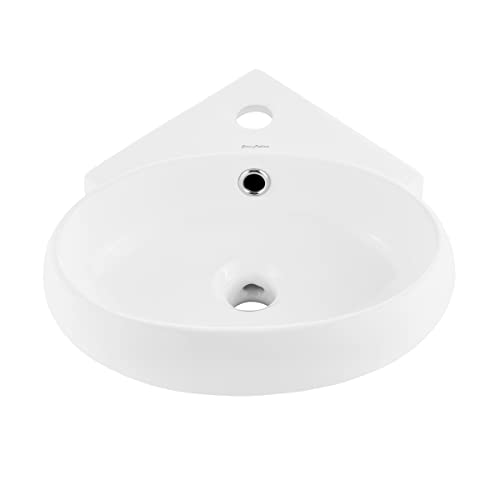 Lavabo suspendido angular Swiss Madison SM-WS328 con superficie antiadherente de fácil limpieza 2