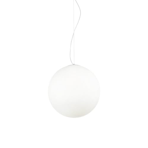 Ideal Lux Mapa SP1 D40 Lampada a Sospensione E27, Bianco