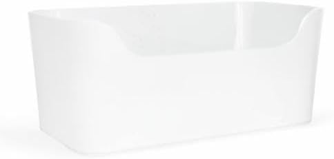 Ikea VARIERA - Box, high-gloss white - 34x24 cm