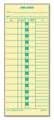 Time Cards For Employees TOPS Weekly Time Cards - 3.5" X 9", 500 Per Box, For Acroprint/IBM/Lathem/Simplex Punch Clocks TOPS Weekly Time Card 3.5x9 Inch 500 Box For Punch Clock - Foto 4