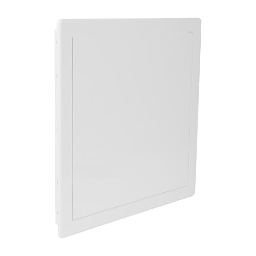 Repa Market Trockenbau Revisionsklappe 30x30 cm Weiß ABS Kunststoff Abdeckung Sicherungskasten - Wand & Decke Revisionstür Trockenbau Wartungsklappe Abdeckung Kabel Decke Befliesbar Badewanne