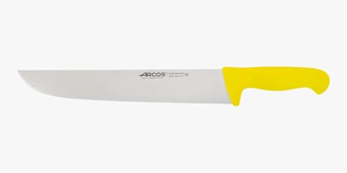 Arcos Cuchillo Carnicero Acero Inoxidable Nitrum. Cuchillo Cocina Profesional para Cortar Carne, Pescado y Verduras. Mango Ergonómico Polioximetileno. Serie 2900. Color Azul Arcos Cuchillo Carnicero Acero Inoxidable Nitrum. Cuchillo Cocina Profesional para Cortar Carne, Pescado y Verduras. Mango Ergonómico Polioximetileno. Serie 2900. Color Azul