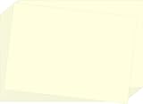 IMPRINT Off White/Creamy Card Stock, Index Cards 3.5' x 5', 140 GSM Thickness 50 in This Package