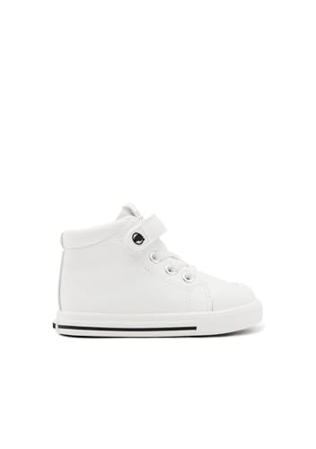 Conguitos - Zapatillas Altas Respetuosas Blancas para Niños y Niñas (/ Talla 20)