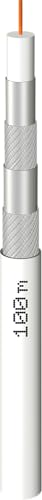 Câble coaxial haute densité Megasat Quad Shield 120 110 dB 100m