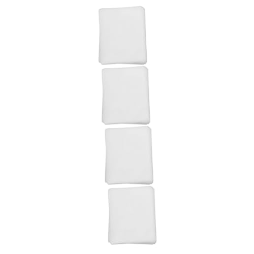 Healvian 4 Juegos Filtro De Algodon Filtros Convenientes Prácticos Filtros Para Filtros De Máquina De Algodón 100 Uds * 4