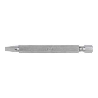 1/4 inch Classic bit Slot, 75 mm, 7 mm, Silver, 1 piece - Image 2