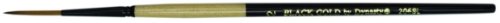 DynastyBlack Gold Series Synthetic Brushes Short Handle 2 script liner