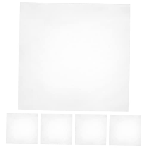 TOPBATHY 5piezas Plancha Metacrilato Láminas Tablero Acrílico Letrero Decorativo Láminas Acrílicas