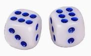 GOLDGE Lot de Dés à Jouer, Dés de Jeu à 6 Faces, Accessoires pour Jeux de Société, Jeux de Table, Casino et Activités de Loisirs