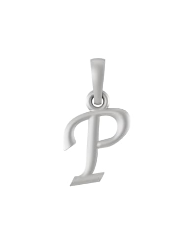 Pendentif alphabet en argent 925 petit collier lettre Mtrolls
