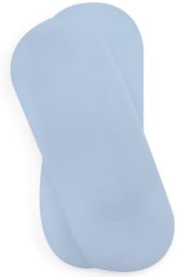 Clair de Lune Moses Basket Fitted Sheet | Twin Pack | Pair of Soft Breathable Fade Resistant Sheets | 100% Cotton Jersey | Fits Palm and Wicker Mose Baskets | Made with Love In UK | 74 x 30 cm (Cream)
