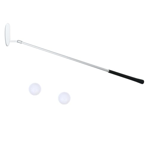 Happyyami 3-Section Detachable Golf Putter Set Zinc Alloy Portable Golf Putting for Indoor/Outdoor Practice