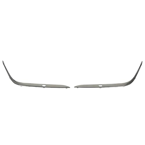 NDNCZDHC 1 pair Front Bumper Impact Strip Chrome Trim with