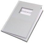 10pcs 7mm 40-55 Sheet Capacity Aluminum STEELBOOK Letter Size 8.5" by 11" Case Bound on 11" Edge